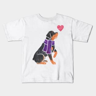 Watercolour Rottweiler Kids T-Shirt